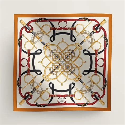 hermes scarf eperon d'or|Eperon D'Or forever scarf 90 .